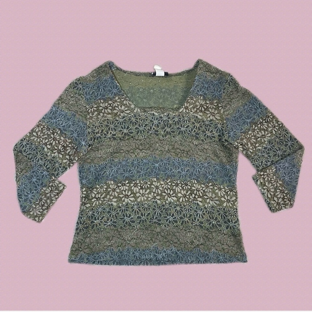 Fairy Grunge Lacy Top